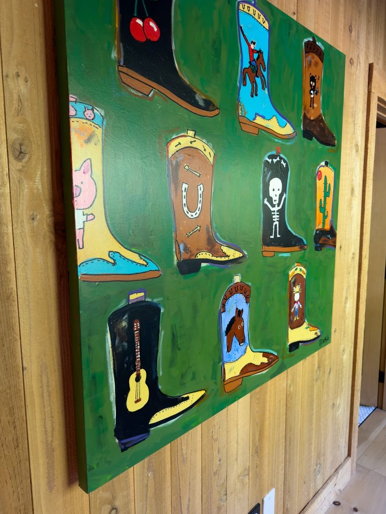 Lodge Boot Pop Art